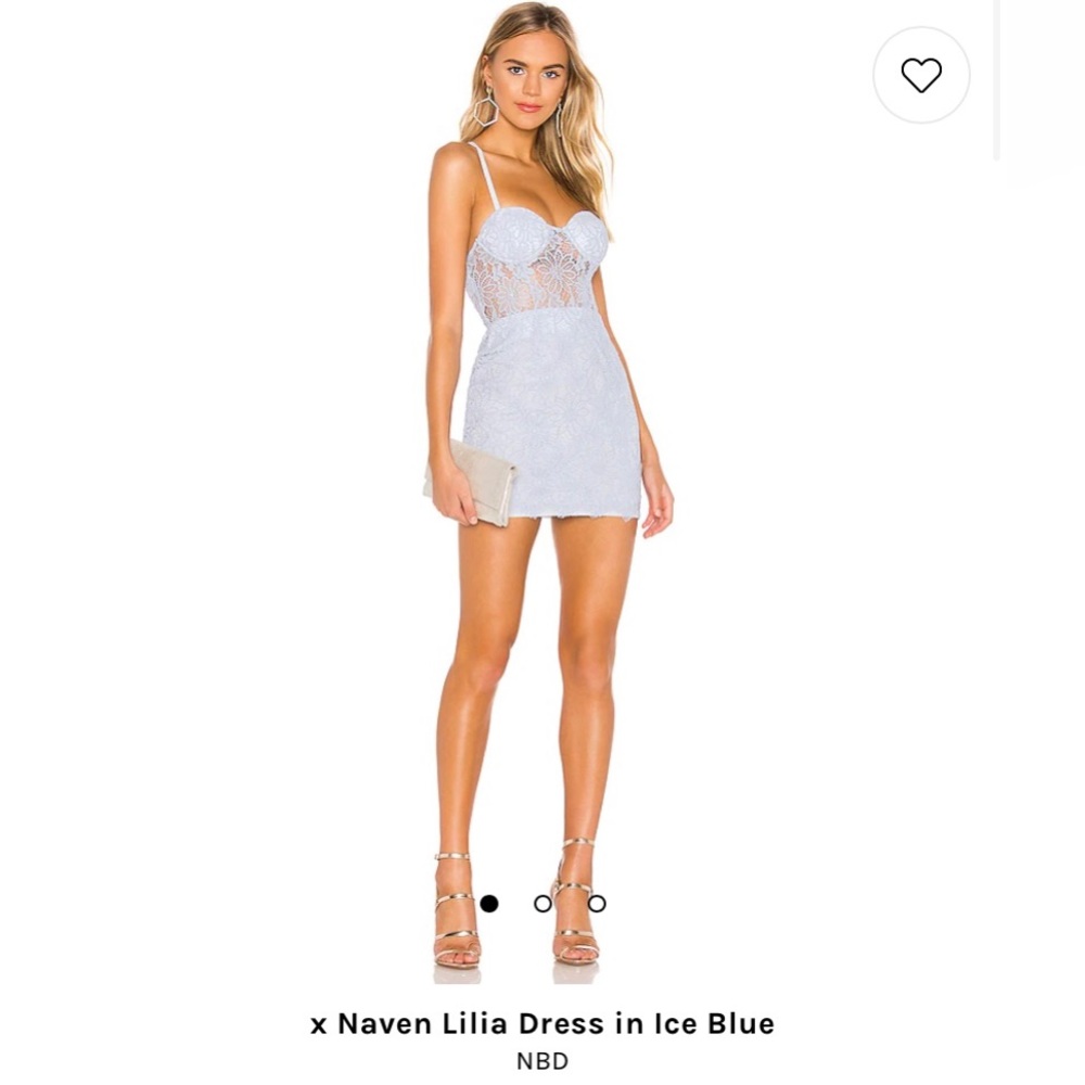 Nbd Women's X Naven Lilia Dress in Blue